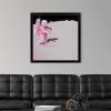 imageThe Novogratz Spaceman I White Framed Art Print 15quotx15quotx1quotBlack Frame