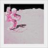 imageThe Novogratz Spaceman I White Framed Art Print 15quotx15quotx1quotWhite Frame