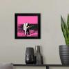 imageThe Novogratz Spaceman III White Framed Art Print 15quotx15quotx1quotBlack Frame
