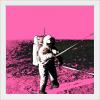 imageThe Novogratz Spaceman III White Framed Art Print 15quotx15quotx1quotWhite Frame
