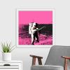 imageThe Novogratz Spaceman III White Framed Art Print 15quotx15quotx1quotWhite Frame
