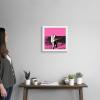 imageThe Novogratz Spaceman III White Framed Art Print 15quotx15quotx1quotWhite Frame