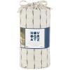 imageVintage Stripe 144 Thread Count Machine Washable Fun Soft Cozy Geometric Lightweight Cotton Percale Printed Easy Care Bed Sheet Sheet Set Waverly White Twin XLWhite