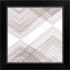 imageThe Novogratz Dusty Lilac Arrow I White Framed Art Print 15quotx15quotx1quotBlack Frame