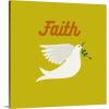 imageThe Novogratz Novogratz Values  Faith Canvas Wall Art Print 12quotx12quotx125quot16 x 16 inch