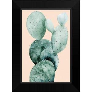 imageThe Novogratz Desert Prickles I White Framed Art Print 15quotx21quotx1quotBlack Frame