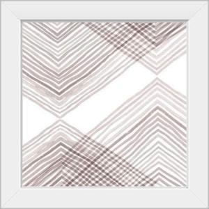 imageThe Novogratz Dusty Lilac Arrow I White Framed Art Print 15quotx15quotx1quotWhite Frame