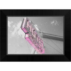 imageThe Novogratz No Vacancy White Framed Art Print 15quotx11quotx1quotBlack Frame