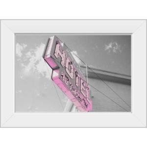 imageThe Novogratz No Vacancy White Framed Art Print 15quotx11quotx1quotWhite Frame