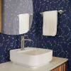 imageNovogratz x Tempaper Navy Constellations Removable Peel and Stick Wallpaper 205 in X 165 ft Made in the USANavy