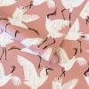 imageTempaper x Novogratz Pink Family of Cranes Removable Peel and Stick Wallpaper 205 in X 165 ft Made in The USADusty Rose