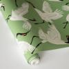 imageTempaper x Novogratz Pink Family of Cranes Removable Peel and Stick Wallpaper 205 in X 165 ft Made in The USAWaverly Green