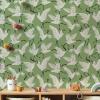 imageTempaper x Novogratz Pink Family of Cranes Removable Peel and Stick Wallpaper 205 in X 165 ft Made in The USAWaverly Green