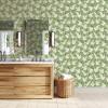 imageTempaper x Novogratz Pink Family of Cranes Removable Peel and Stick Wallpaper 205 in X 165 ft Made in The USAWaverly Green