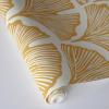 imageTempaper x Novogratz Waverly White Feather Palm Removable Peel and Stick Wallpaper 205 in X 165 ft Made in The USAGolden Mustard