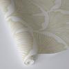 imageTempaper x Novogratz Waverly White Feather Palm Removable Peel and Stick Wallpaper 205 in X 165 ft Made in The USAWaverly White