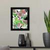 imageThe Novogratz Botanic Abundance I White Framed Art Print 15quotx18quotx1quotBlack Frame