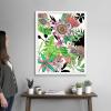 imageThe Novogratz Botanic Abundance I White Framed Art Print 15quotx18quotx1quotWhite Frame