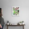 imageThe Novogratz Botanic Abundance I White Framed Art Print 15quotx18quotx1quotWhite Frame