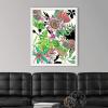 imageThe Novogratz Botanic Abundance I White Framed Art Print 15quotx18quotx1quotWhite Frame