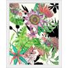imageThe Novogratz Botanic Abundance I White Framed Art Print 15quotx18quotx1quotWhite Frame