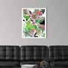 imageThe Novogratz Botanic Abundance I White Framed Art Print 15quotx18quotx1quotWhite Frame