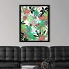 imageThe Novogratz Botanic Abundance II White Framed Art Print 15quotx18quotx1quotBlack Frame