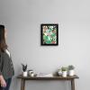 imageThe Novogratz Botanic Abundance II White Framed Art Print 15quotx18quotx1quotBlack Frame