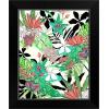 imageThe Novogratz Botanic Abundance II White Framed Art Print 15quotx18quotx1quotBlack Frame