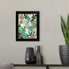 imageThe Novogratz Botanic Abundance II White Framed Art Print 15quotx18quotx1quotBlack Frame