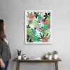 imageThe Novogratz Botanic Abundance II White Framed Art Print 15quotx18quotx1quotWhite Frame
