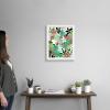 imageThe Novogratz Botanic Abundance II White Framed Art Print 15quotx18quotx1quotWhite Frame