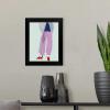 imageThe Novogratz Color Me Stripes II White Framed Art Print 15quotx18quotx1quotBlack Frame