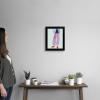 imageThe Novogratz Color Me Stripes II White Framed Art Print 15quotx18quotx1quotBlack Frame