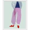 imageThe Novogratz Color Me Stripes II White Framed Art Print 15quotx18quotx1quotWhite Frame