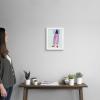 imageThe Novogratz Color Me Stripes II White Framed Art Print 15quotx18quotx1quotWhite Frame