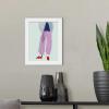 imageThe Novogratz Color Me Stripes II White Framed Art Print 15quotx18quotx1quotWhite Frame