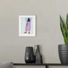 imageThe Novogratz Color Me Stripes II White Framed Art Print 15quotx18quotx1quotWhite Frame