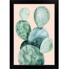imageThe Novogratz Desert Prickles II White Framed Art Print 15quotx21quotx1quotBlack Frame