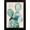imageThe Novogratz Desert Prickles II White Framed Art Print 15quotx21quotx1quotBlack Frame