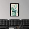 imageThe Novogratz Desert Prickles II White Framed Art Print 15quotx21quotx1quotBlack Frame