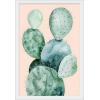 imageThe Novogratz Desert Prickles II White Framed Art Print 15quotx21quotx1quotWhite Frame