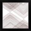 imageThe Novogratz Dusty Lilac Arrow II White Framed Art Print 15quotx15quotx1quotBlack Frame
