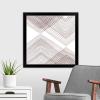 imageThe Novogratz Dusty Lilac Arrow II White Framed Art Print 15quotx15quotx1quotBlack Frame