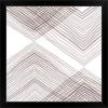 imageThe Novogratz Dusty Lilac Arrow II White Framed Art Print 15quotx15quotx1quotBlack Frame