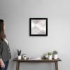 imageThe Novogratz Dusty Lilac Arrow II White Framed Art Print 15quotx15quotx1quotBlack Frame