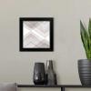 imageThe Novogratz Dusty Lilac Arrow II White Framed Art Print 15quotx15quotx1quotBlack Frame