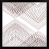 imageThe Novogratz Dusty Lilac Arrow II White Framed Art Print 15quotx15quotx1quotBlack Frame