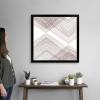 imageThe Novogratz Dusty Lilac Arrow II White Framed Art Print 15quotx15quotx1quotBlack Frame