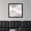 imageThe Novogratz Dusty Lilac Arrow II White Framed Art Print 15quotx15quotx1quotBlack Frame